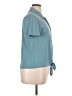 Green Envelope Teal Short Sleeve Button-Down Shirt Size XL - photo 4