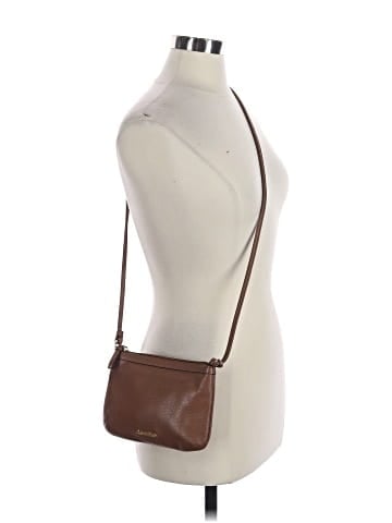 Calvin Klein Leather Crossbody Bag (view 2)
