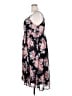 Torrid 100% Polyester Floral Black Casual Dress Size 2X Plus (2) - photo 5