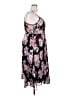 Torrid 100% Polyester Floral Black Casual Dress Size 2X Plus (2) - photo 4