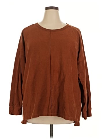 Cotton Bleu Pullover Sweater (view 1)
