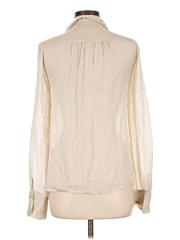 Jucca Long Sleeve Silk Top (view 2)