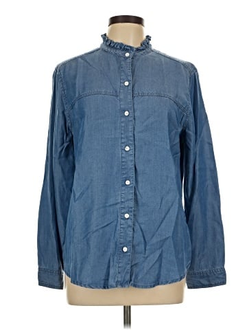 Caslon Long Sleeve Button-Down Shirt (view 1)