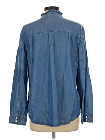 Caslon Long Sleeve Button-Down Shirt (view 2)