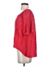 Venus 100% Viscose Red 3/4 Sleeve Blouse Size XS - photo 5