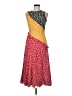 Saloni Red Black Cocktail Dress Size 6 - photo 1