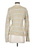 Madewell 100% Cotton Stripes Tan Pullover Sweater Size S - photo 2