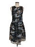 Vasia 100% Polyester Camo Blue Cocktail Dress Size M - photo 1