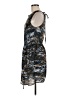 Vasia 100% Polyester Camo Blue Cocktail Dress Size M - photo 5