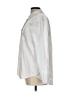 Alexander Jordan 100% Cotton Solid White Long Sleeve Button-Down Shirt Size L - photo 5