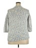 Talbots Tweed Blue Pullover Sweater Size 2X - photo 2
