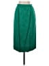Unbranded Solid Green Formal Skirt Size XS (estimated) - photo 1