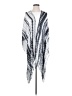 Michael Stars 100% Viscose Gray White Wrap One size - photo 1