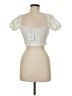 Adika Ivory Short Sleeve Top Size M - photo 2
