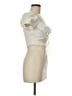 Adika Ivory Short Sleeve Top Size M - photo 4