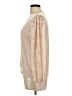 Adrianna Papell Metallic Tan Sweatshirt Size L - photo 5