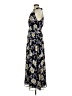 Unbranded 100% Polyester Floral Black Casual Dress Size M - photo 5