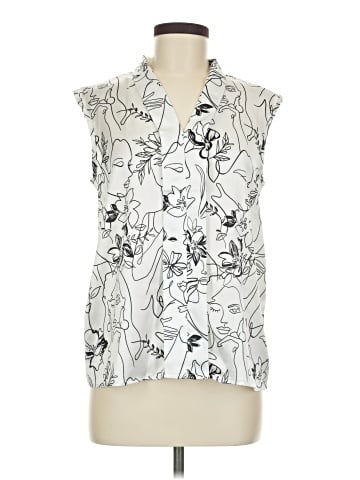 Emery Rose Sleeveless T-Shirt (view 1)