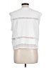 Rag & Bone 100% Cotton White Short Sleeve Top Size L - photo 2