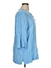 Lands' End Blue 3/4 Sleeve Blouse Size XL - photo 4