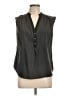 Converse One Star 100% Polyester Black Sleeveless Blouse Size L - photo 1