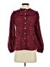 Vineyard Vines 100% Cotton Hearts Red Long Sleeve Blouse Size 2 - photo 1