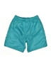 Nike 100% Polyester Solid Teal Board Shorts Size 6 - 7 - photo 2