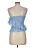 Cinq à Sept Blue Sleeveless Blouse Size M - photo 2