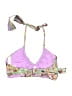 Becca Paisley Pink Swimsuit Top Size M - photo 2