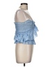 Cinq à Sept Blue Sleeveless Blouse Size M - photo 4