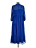 Torrid 100% Polyester Blue Casual Dress Size Lg Plus (0) - photo 2
