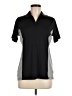 Antigua 100% Polyester Black Short Sleeve Polo Size M - photo 1