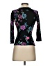Candie's Black 3/4 Sleeve Blouse Size XS - photo 2