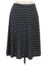 Gilli Polka Dots Black Casual Skirt Size L - photo 1
