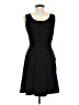 Huhot Solid Black Casual Dress Size M - photo 2