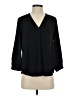 Vince Camuto 100% Polyester Black 3/4 Sleeve Blouse Size S - photo 1