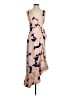 Hutch 100% Polyester Print Tan Cocktail Dress Size XS - photo 1