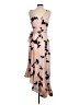 Hutch 100% Polyester Print Tan Cocktail Dress Size XS - photo 2