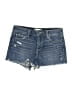 Paige Blue Denim Shorts Size 25 waist - photo 1