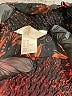 H&M Conscious 100% Polyester Floral Black Long Sleeve Blouse Size 10 - photo 7