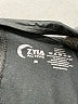 Zyia Active Solid Black One Piece Swimsuit Size M - photo 3