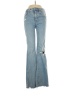 American Eagle Outfitters Hearts Blue Jeans Size 0 - photo 1