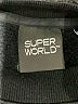 Super World Solid Black Pullover Sweater Size S - photo 7