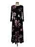 Talbots Floral Black Casual Dress Size 12 - photo 1