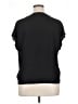Tahari Black Short Sleeve Top Size XL - photo 2