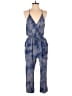 Storia 100% Rayon Tie-dye Blue Jumpsuit Size M - photo 1