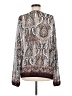 Daytrip Paisley Brown Long Sleeve Blouse Size M - photo 2