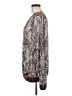 Daytrip Paisley Brown Long Sleeve Blouse Size M - photo 5