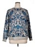Pixie Lady Paisley Blue Pullover Sweater Size XL - photo 1
