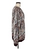 Daytrip Paisley Brown Long Sleeve Blouse Size M - photo 4